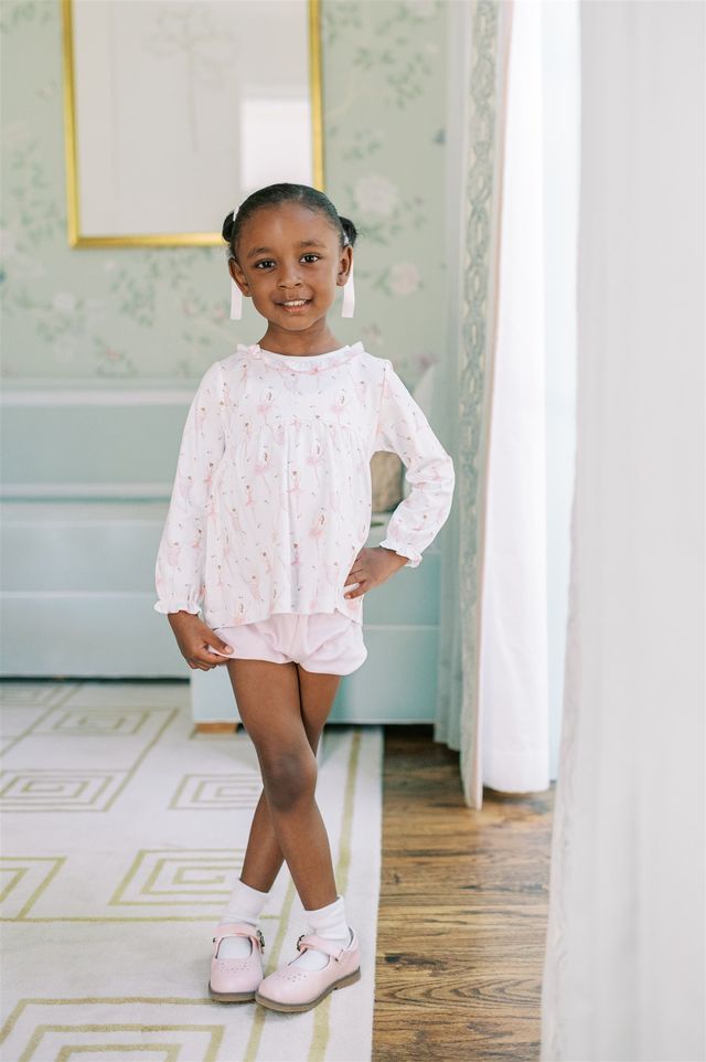 Proper Peony Parkside Girls Bloomers Set - Nutcracker