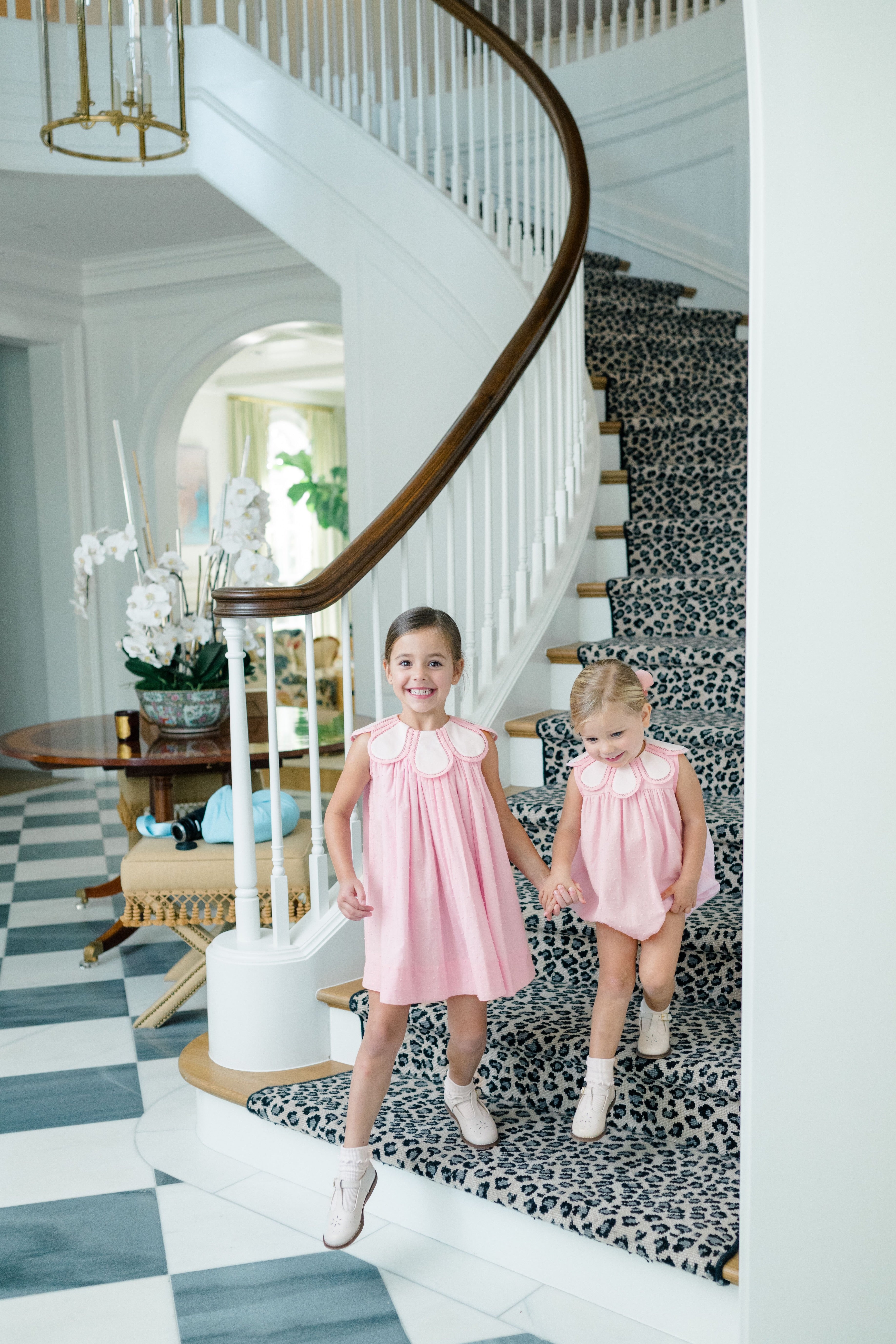 Dotted-Swiss Tulip Dress