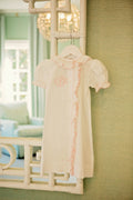 Pink Evelyn Smocked Gown