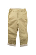 Khaki Roll-up Boy Pants