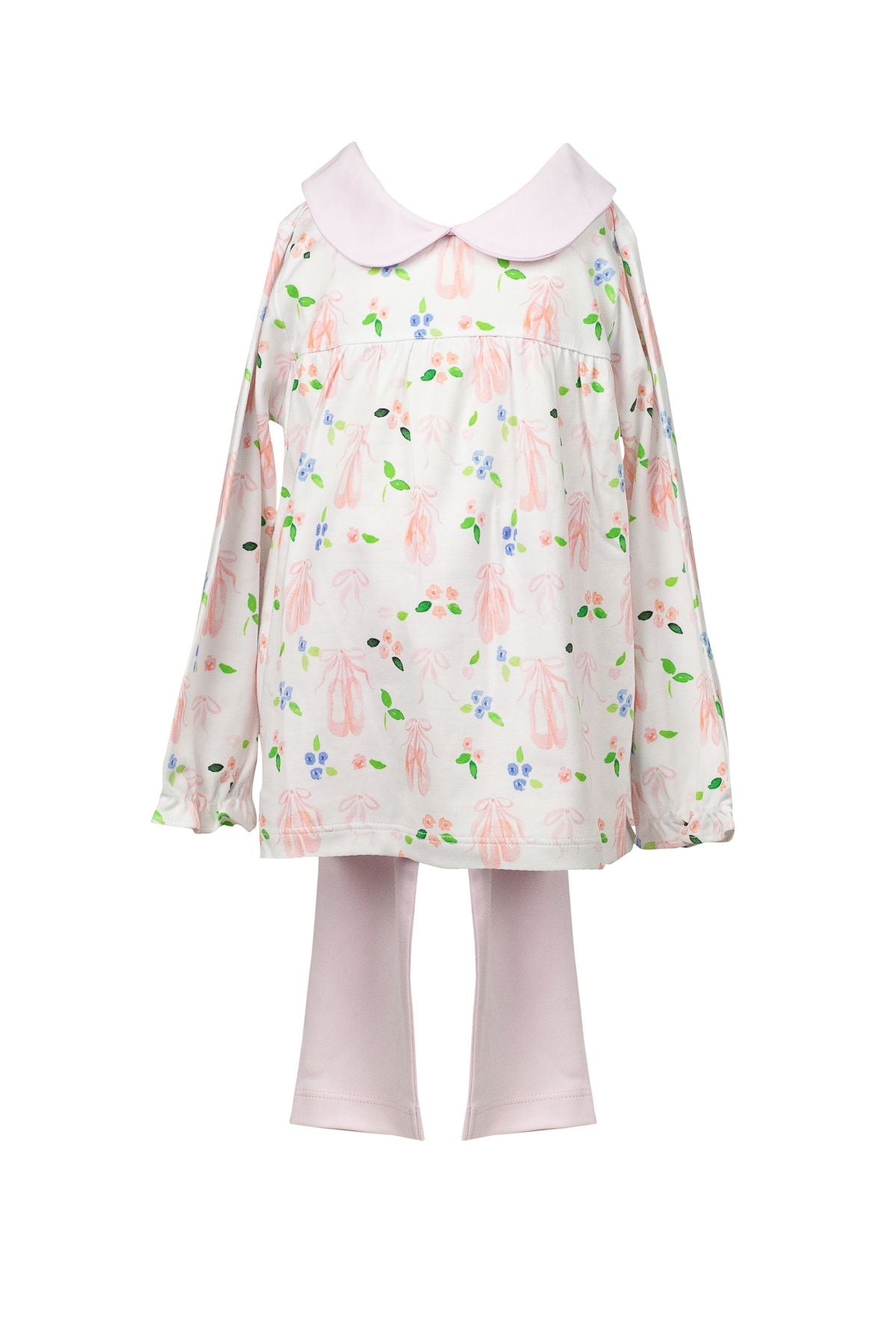 En Point Long Sleeve Tunic Set
