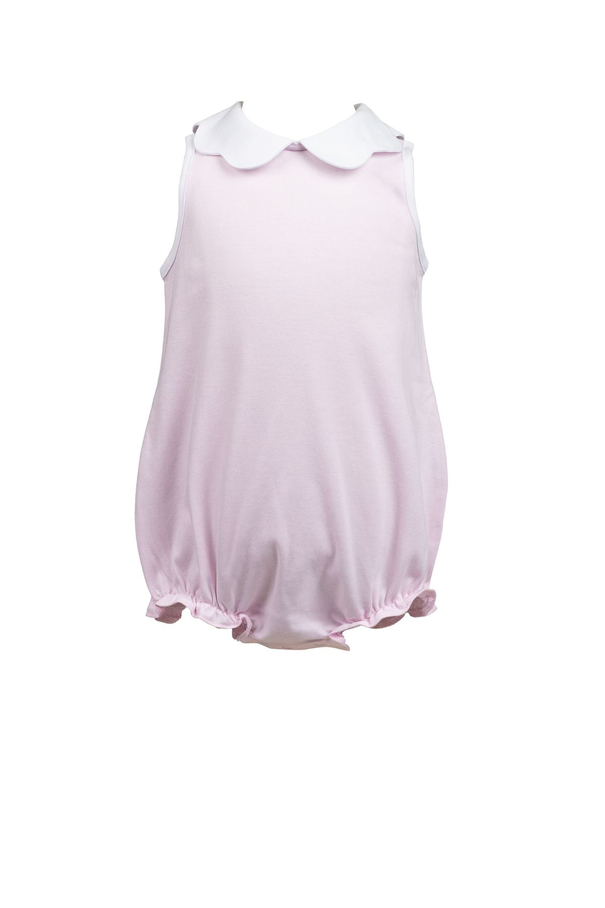 Pink Scalloped Girl Bubble