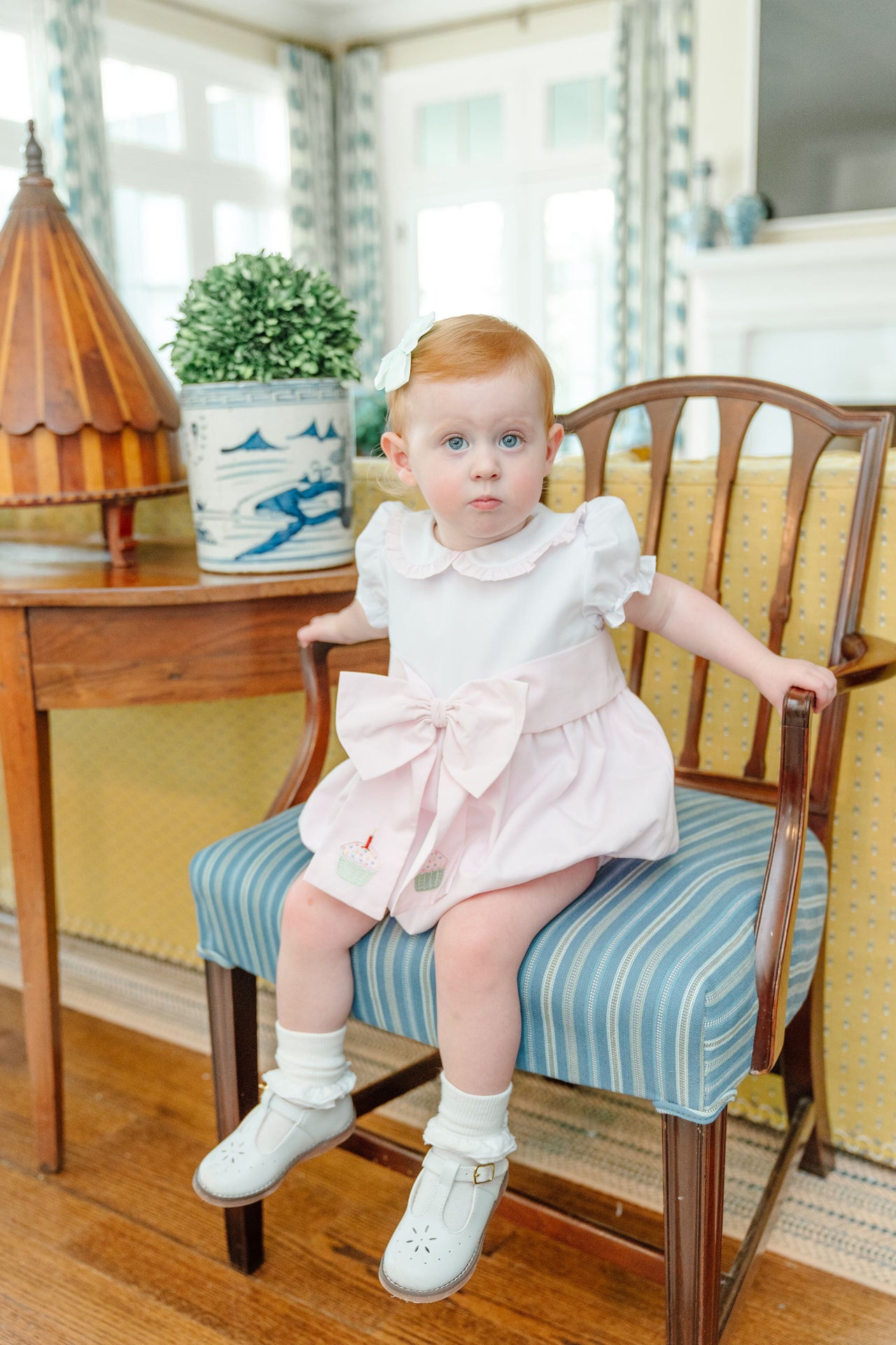 Pink Birthday Sash Bubble