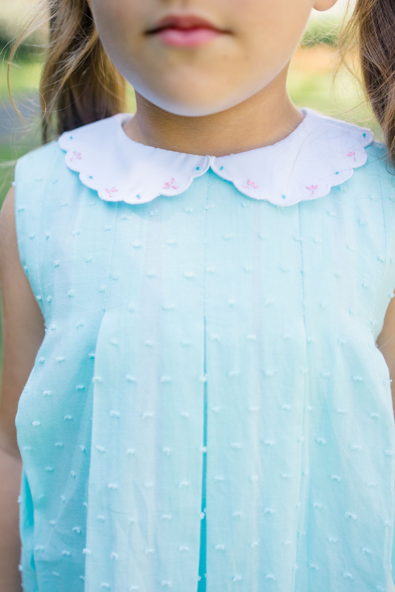 Suzette Swiss Dot Dress