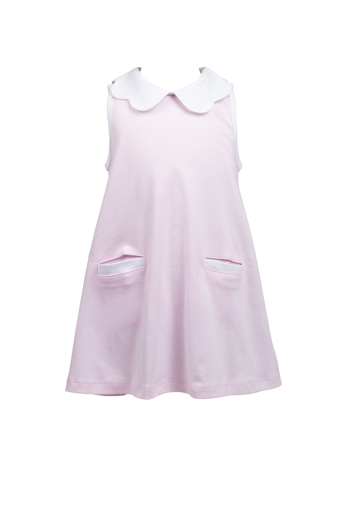 Pink Scalloped Dress