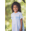 Smocked Blue Dress