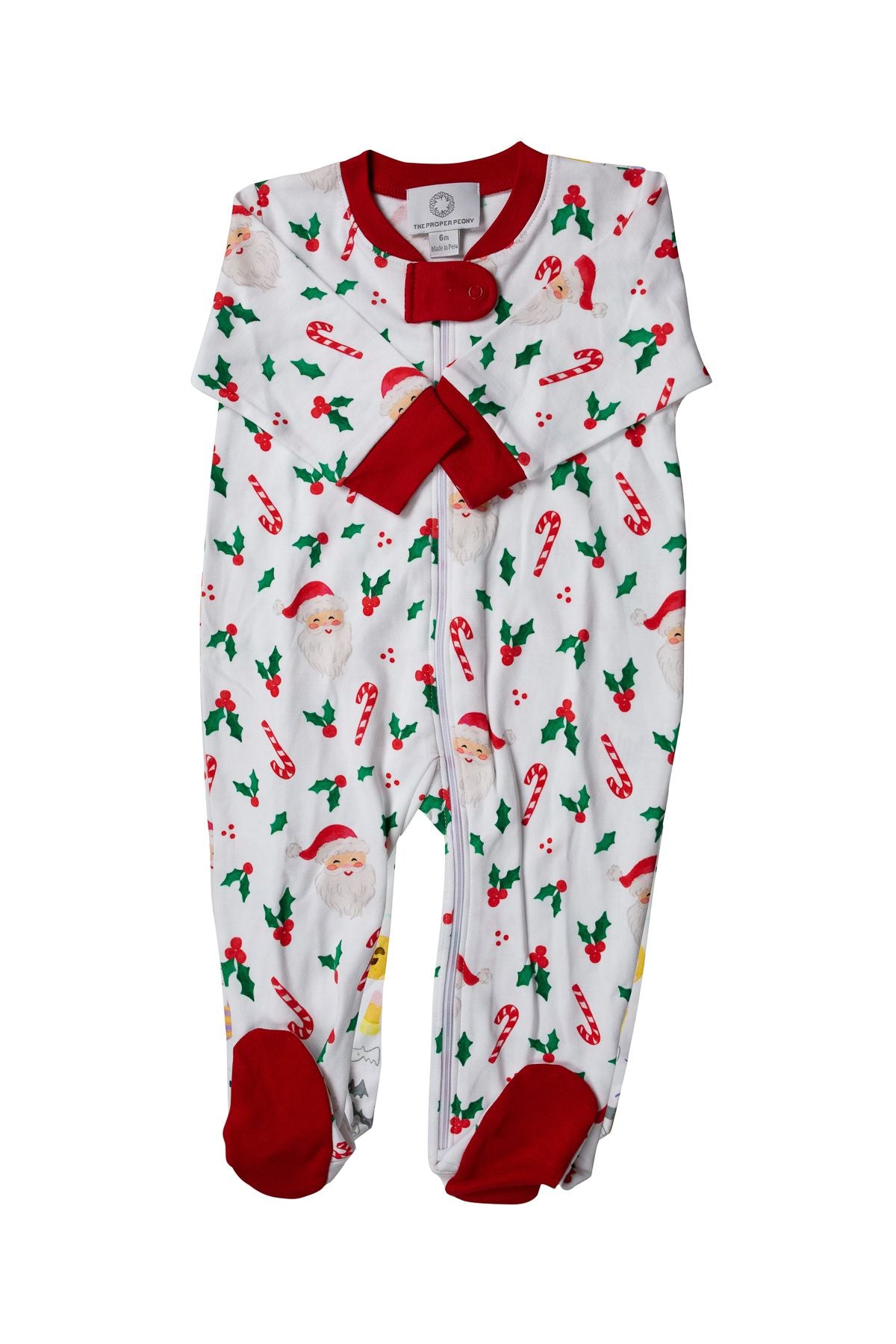 St Nick Zipper PJ's (Unisex)