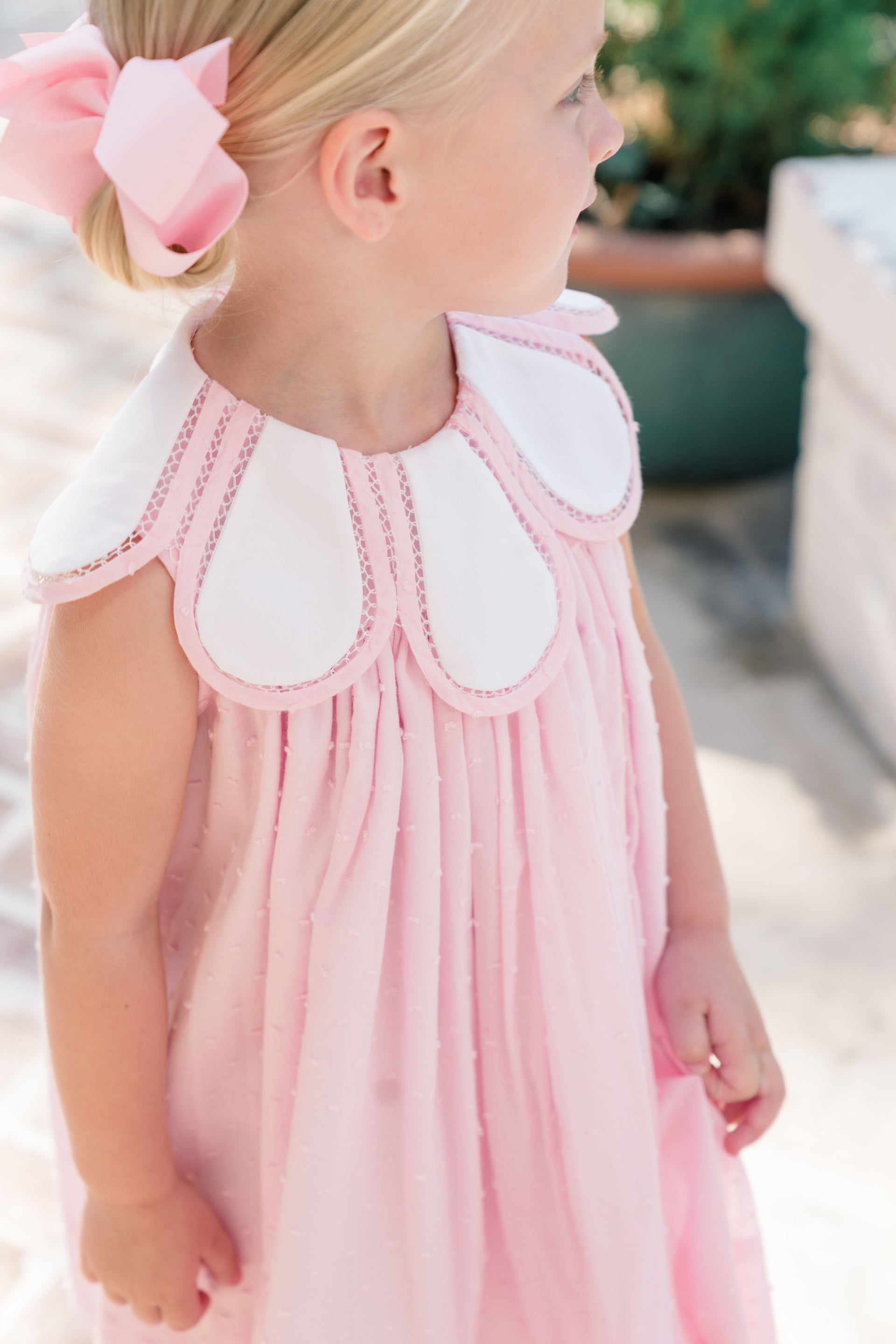 Dotted-Swiss Tulip Dress Dotted-Swiss Tulip Dress