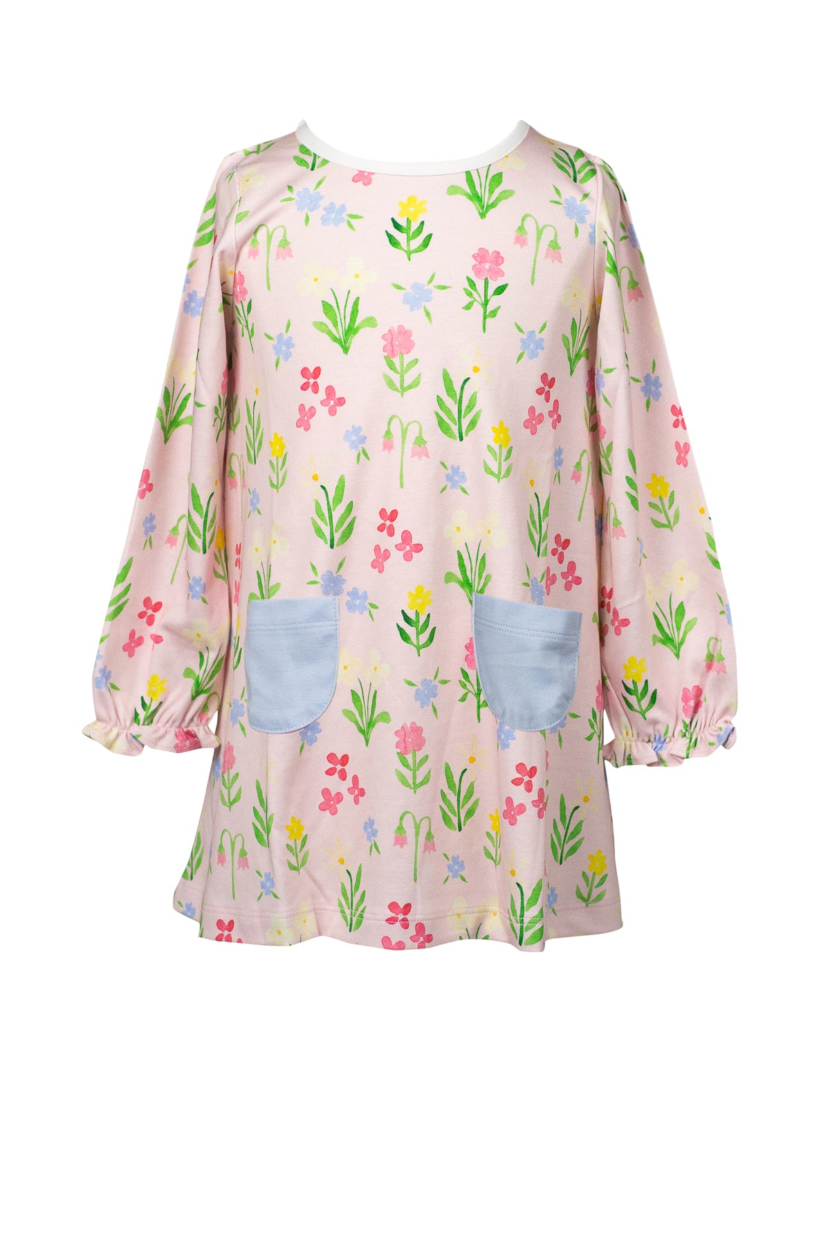 English Garden Long Sleeve Dress