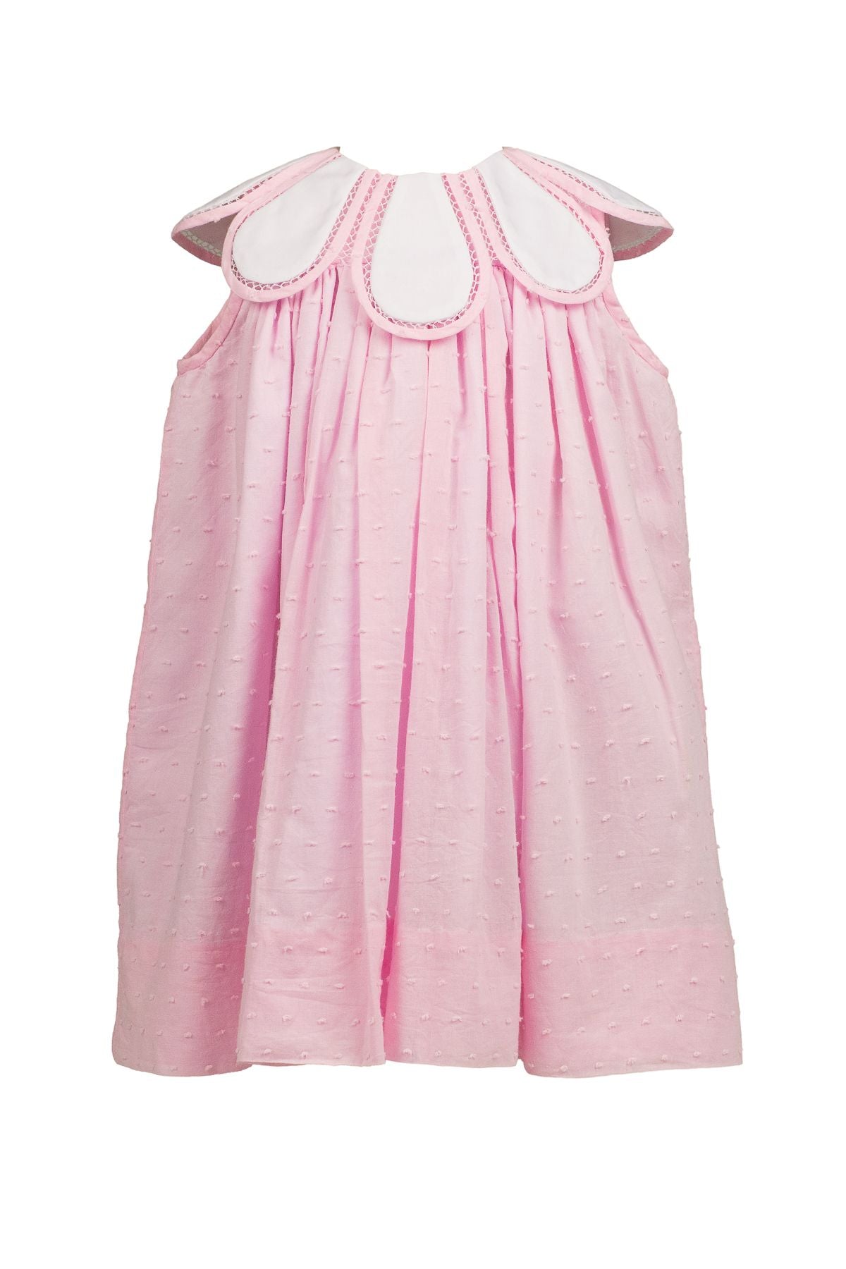 Dotted-Swiss Tulip Dress