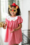 Golden Bells Christmas Dress