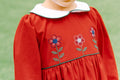 Annika Red Flower Dress