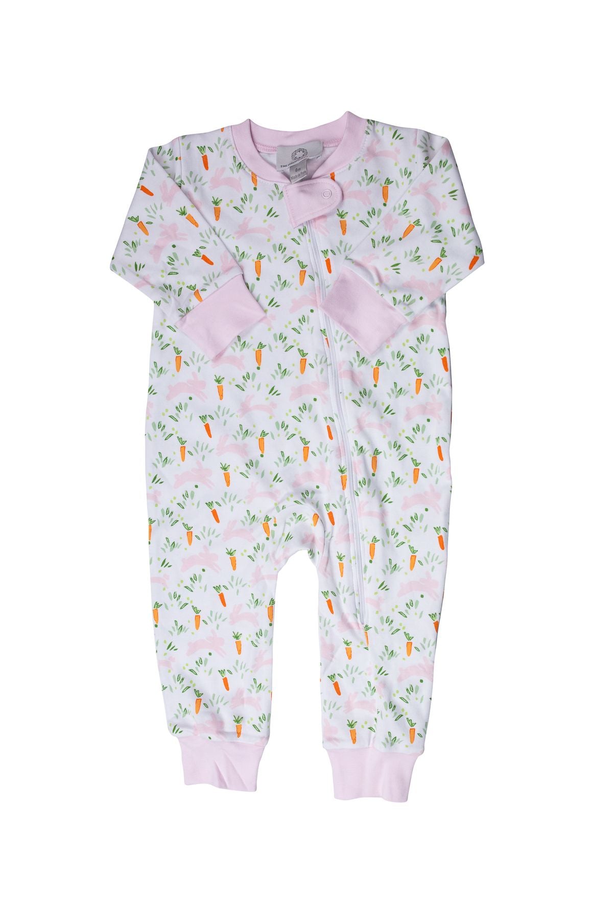 Peeps Pink Zipper PJ (no feet)