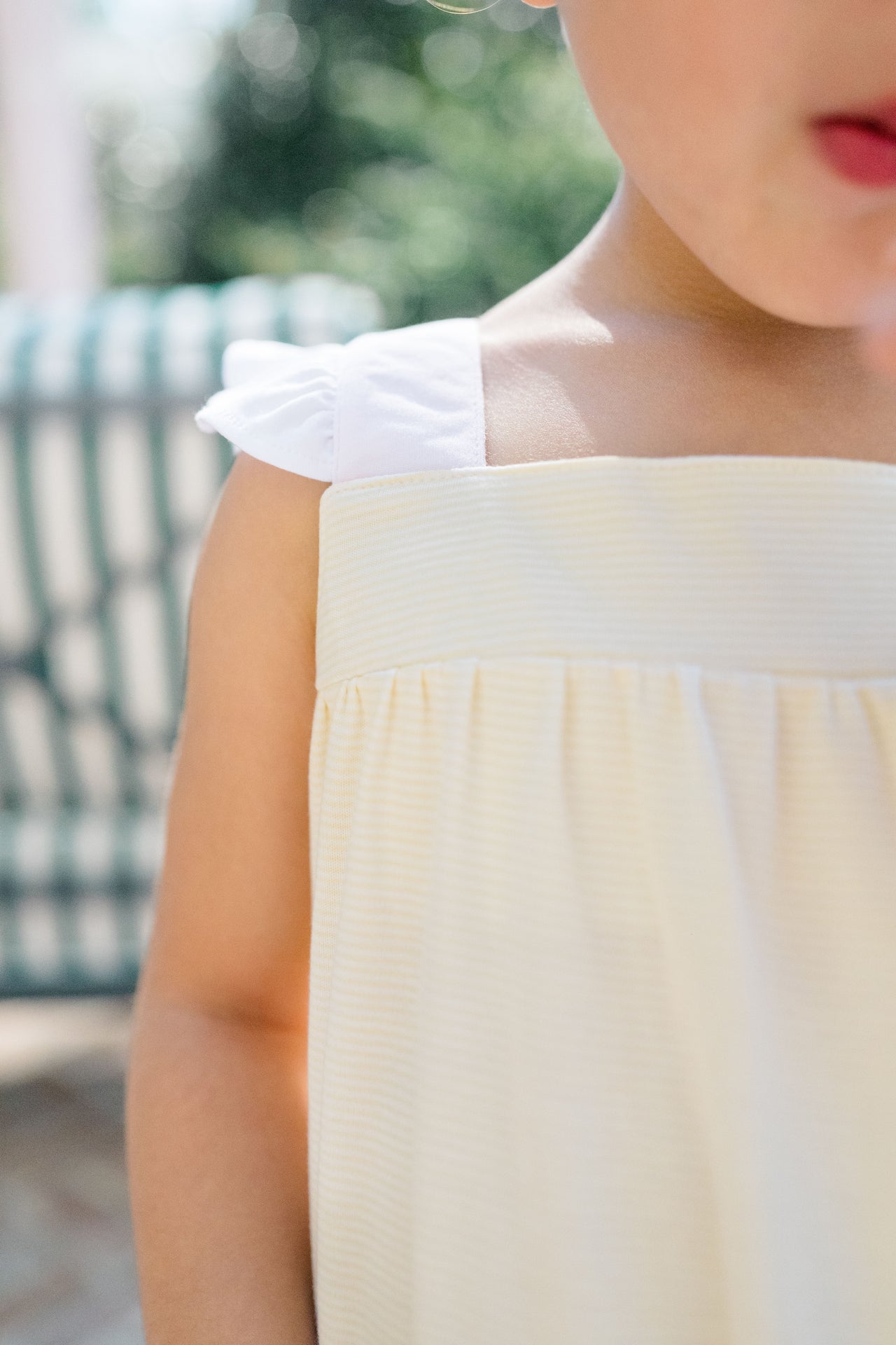 Yellow Stripe Sundress