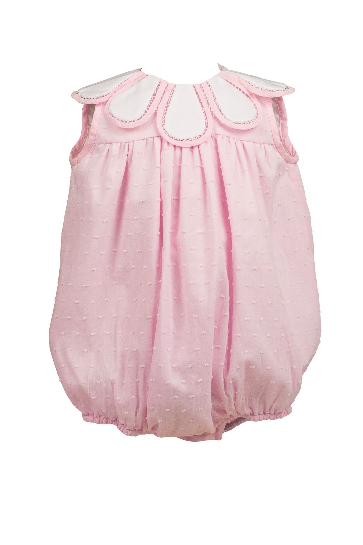 Dotted-Swiss Tulip Girl Bubble