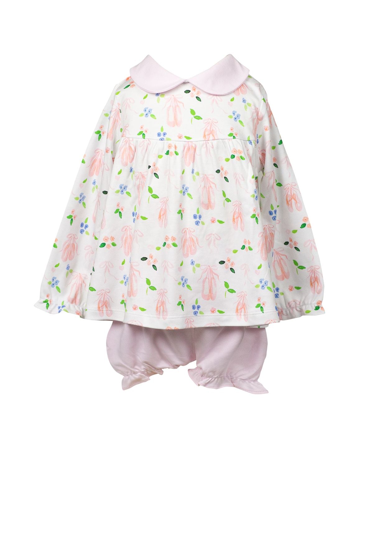 En Point Long Sleeve Bloomer Set