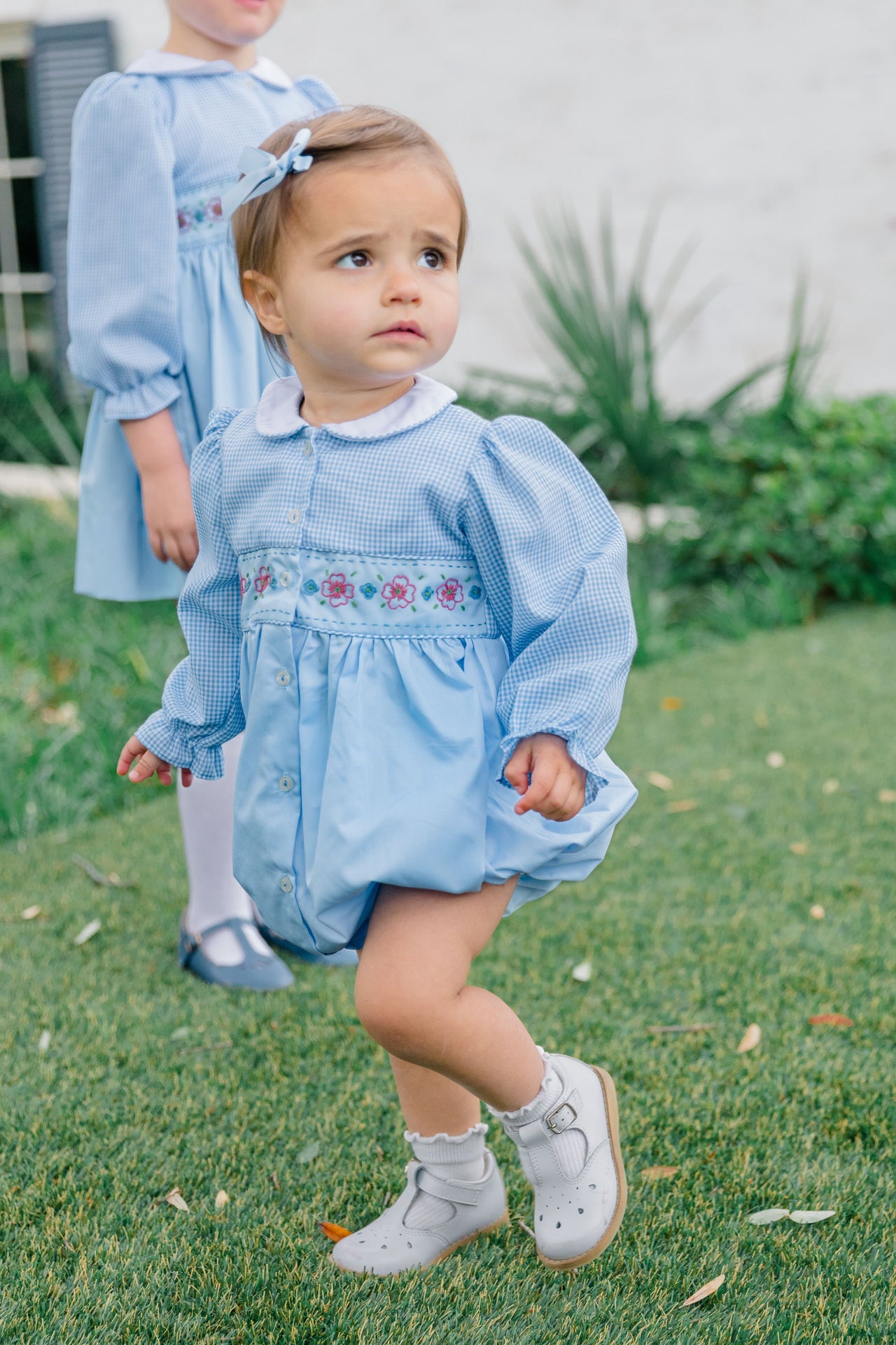 Beckett Blue Girl Bubble