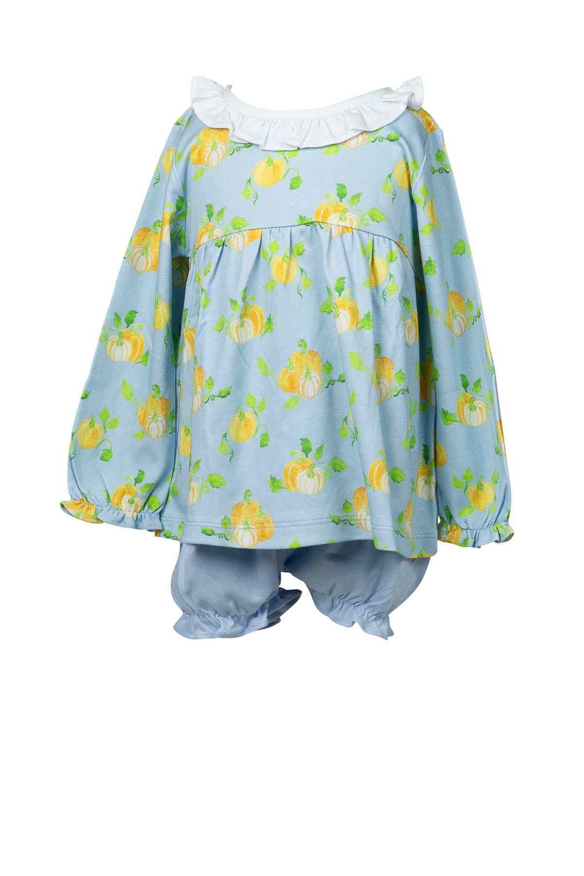 Patch Long Sleeve Bloomer Set