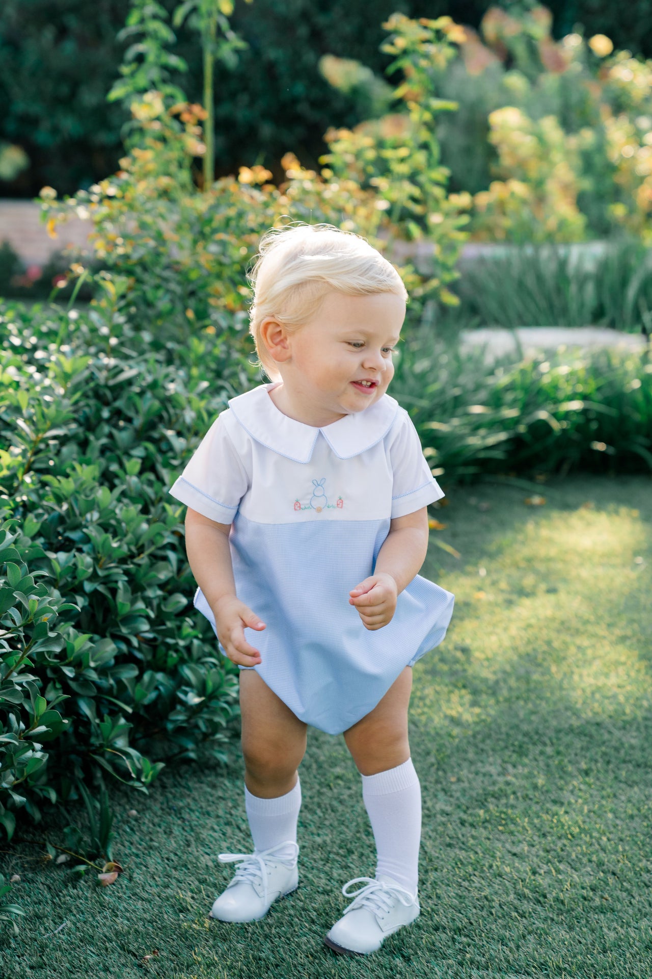 Clover Bunny Boy Bubble