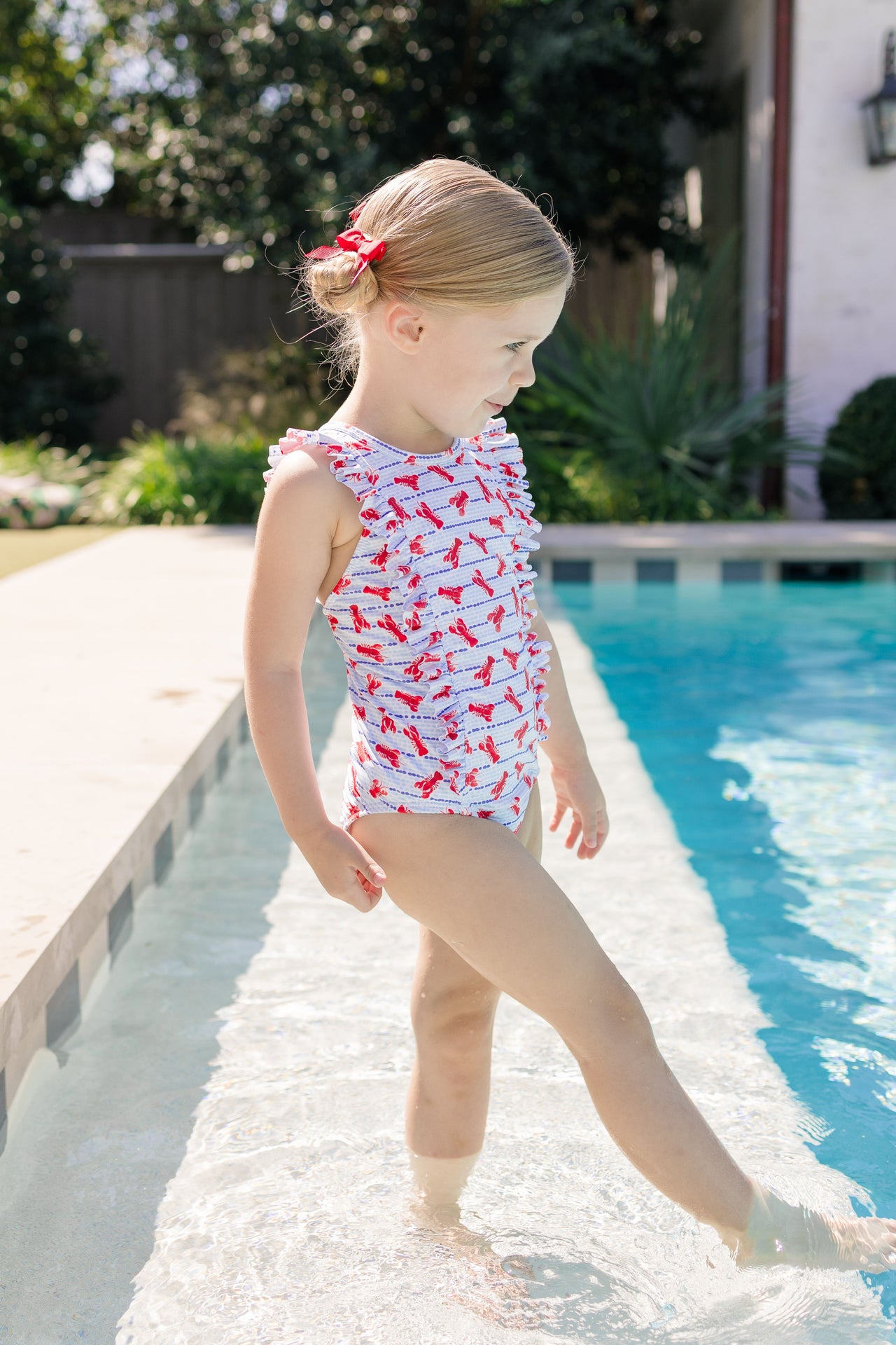 Lobster One Piece Swimsuit