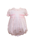 Smocked Pink Bubble