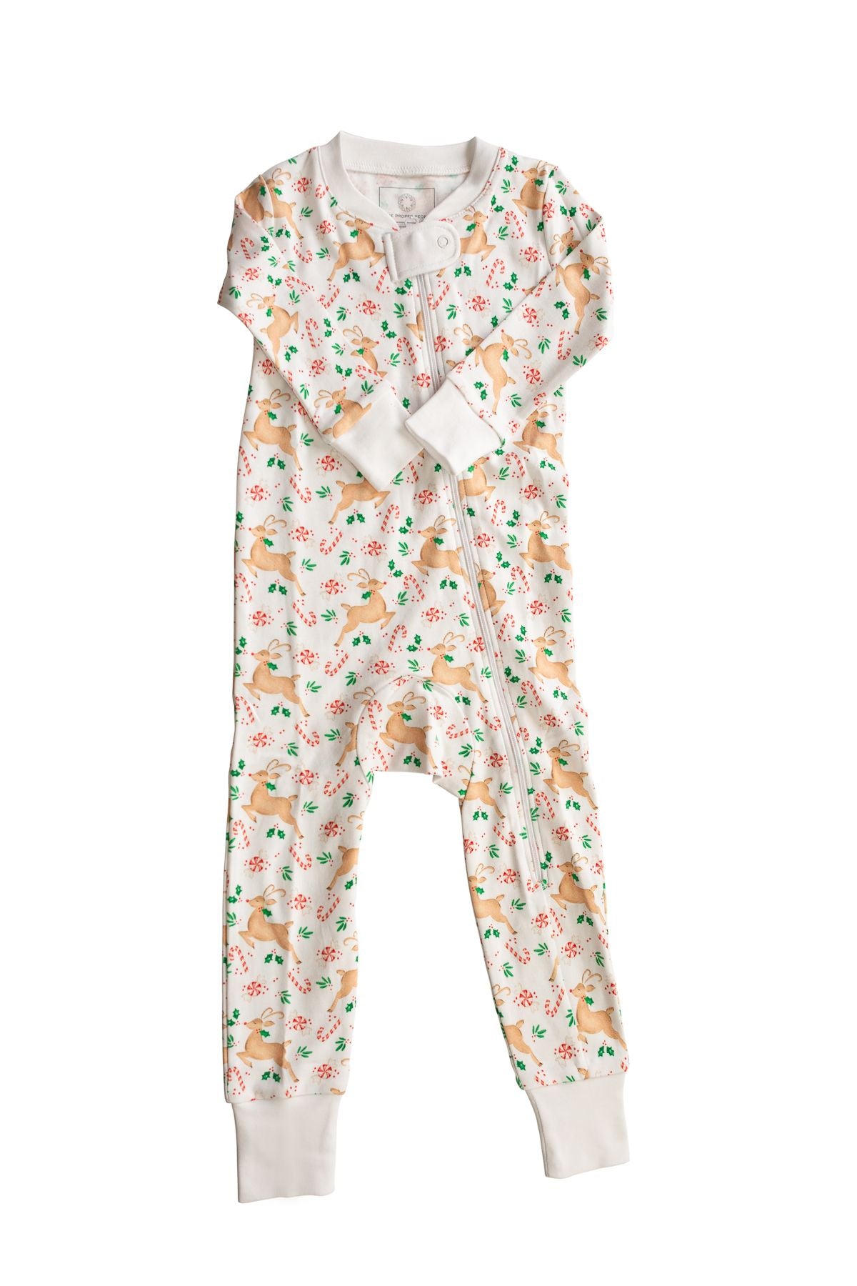 Prancer Footed Zipper PJ
