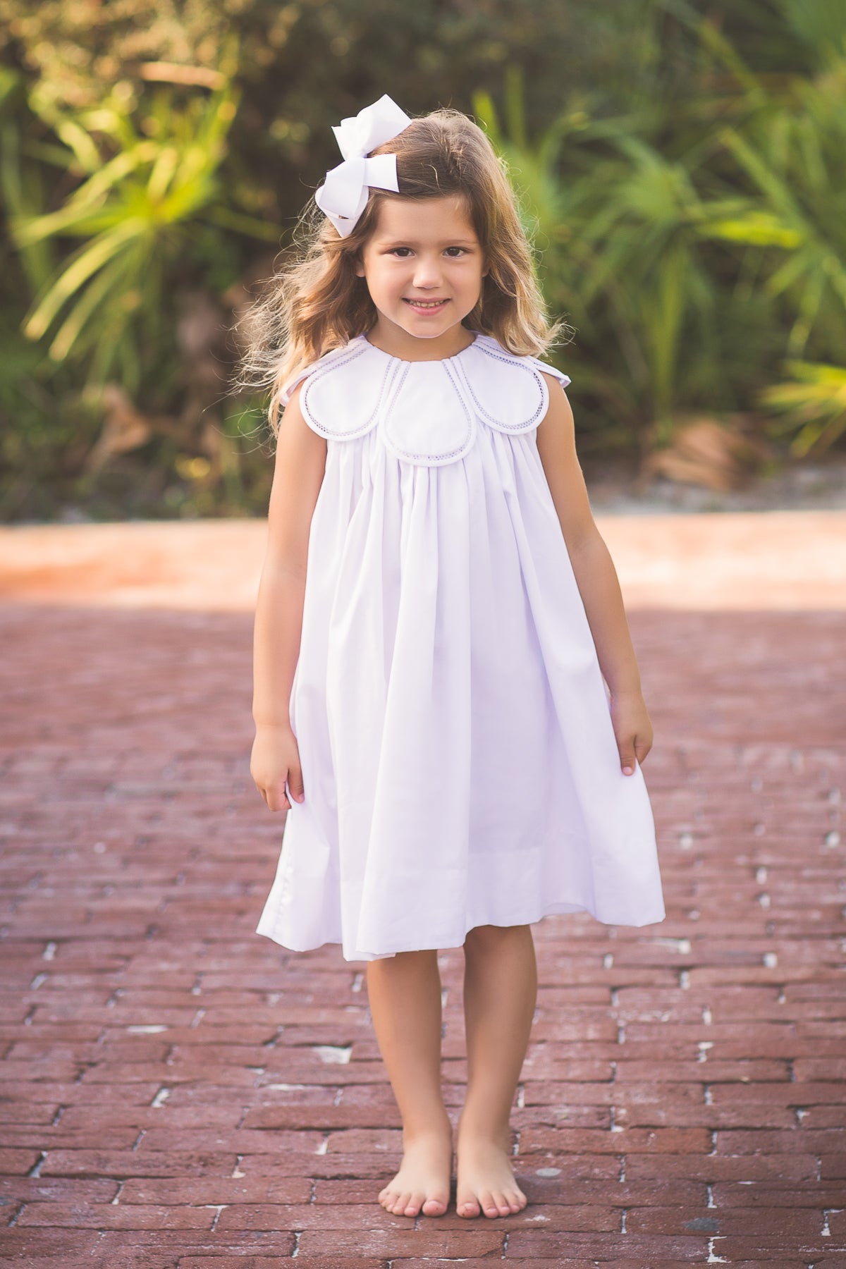 Tulip Dress - White