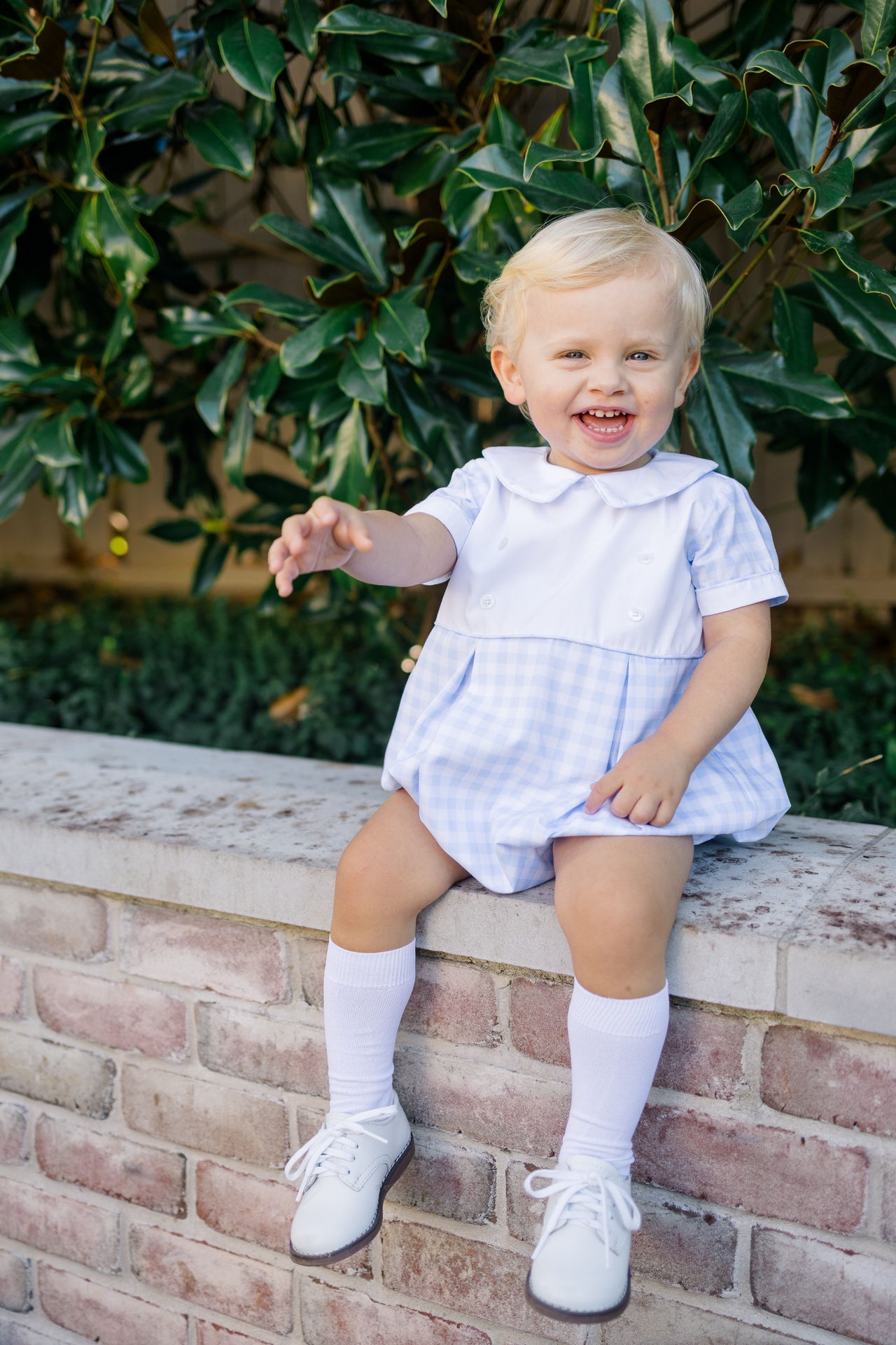 Colby Check Boy Bubble