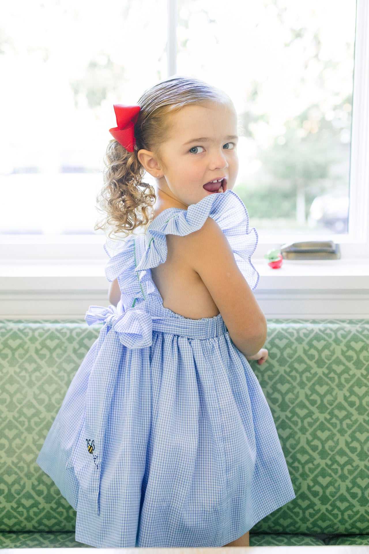Bryar Bee Pinafore Dress