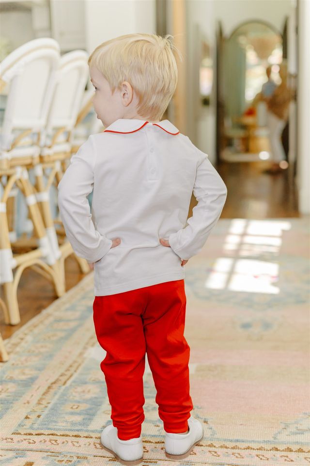 Red Joggers
