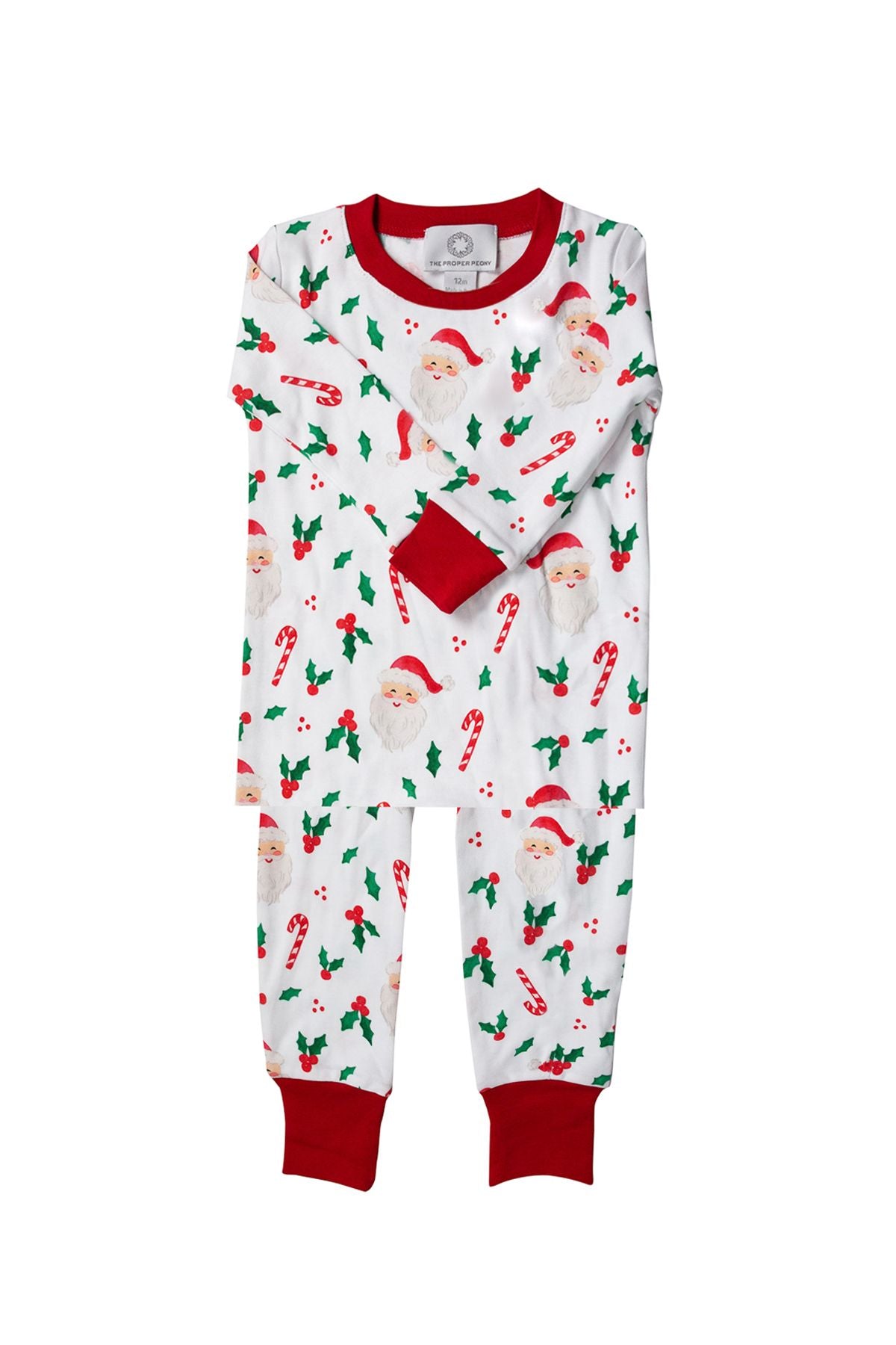St. Nick 2 piece PJ's (Unisex)
