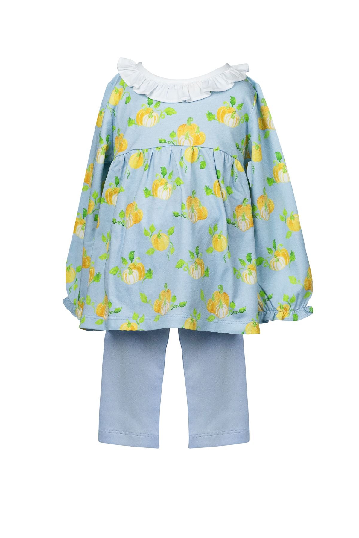 Patch Long Sleeve Tunic Set