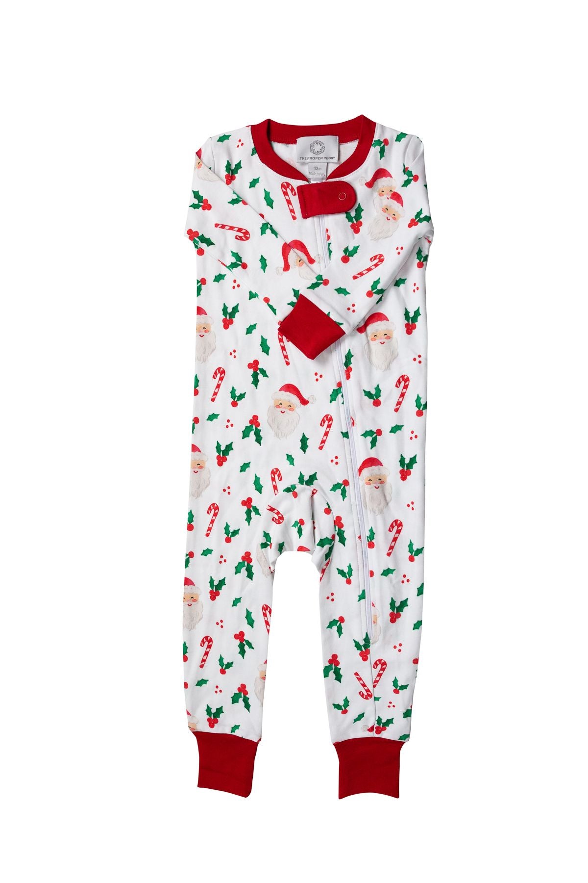St Nick Zipper PJ's (Unisex)
