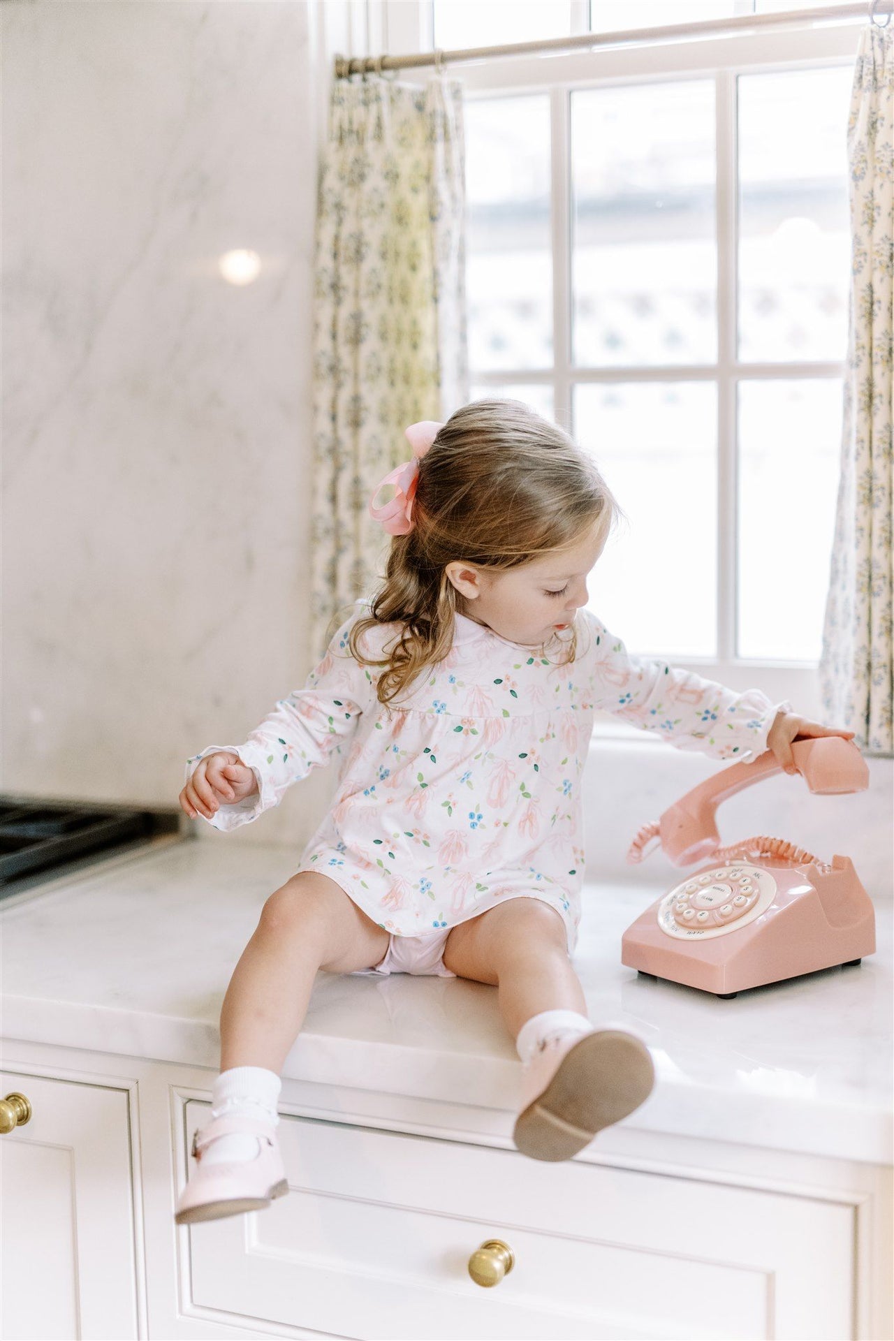 En Point Long Sleeve Bloomer Set