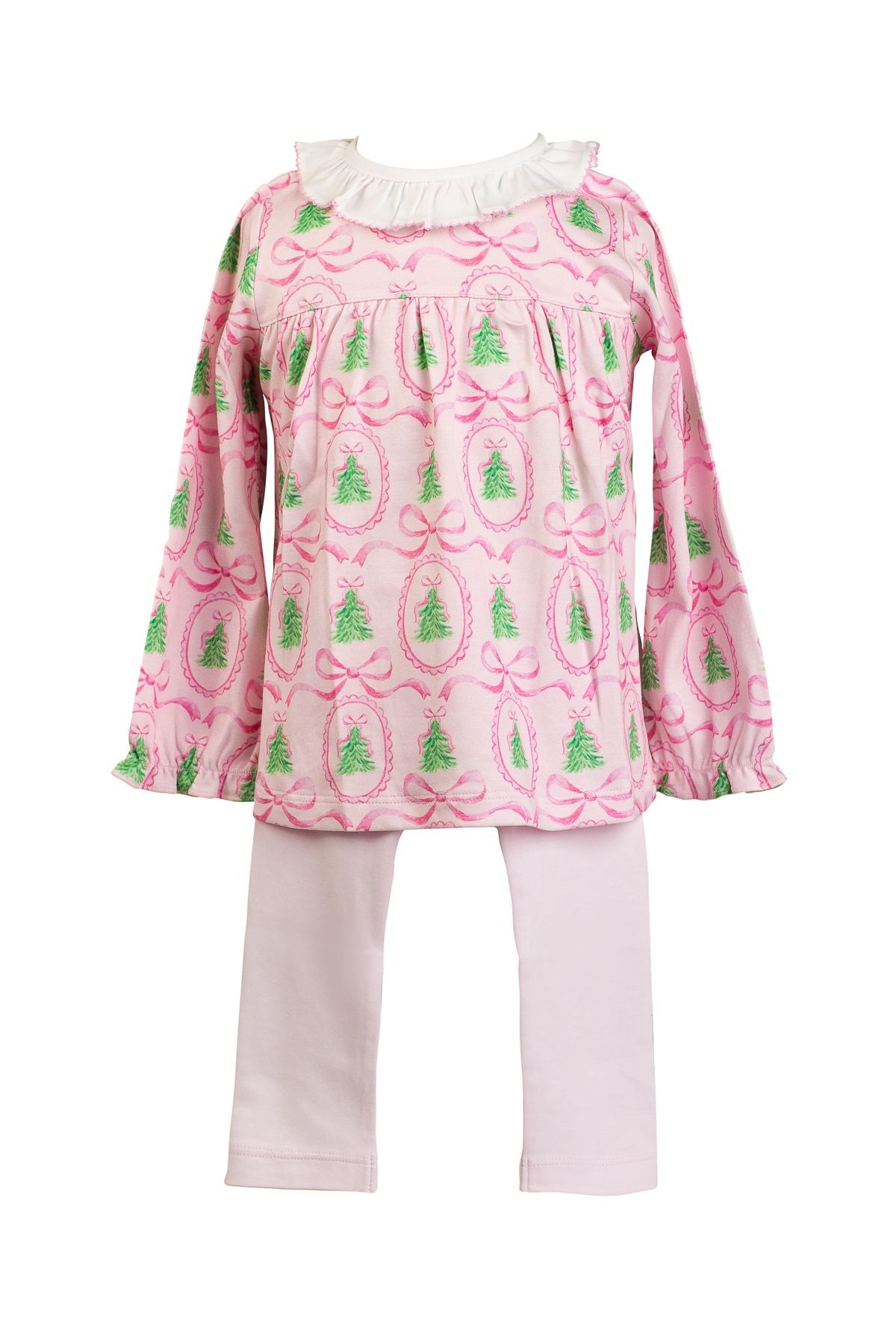 Pink Tannenbaum Tunic Set