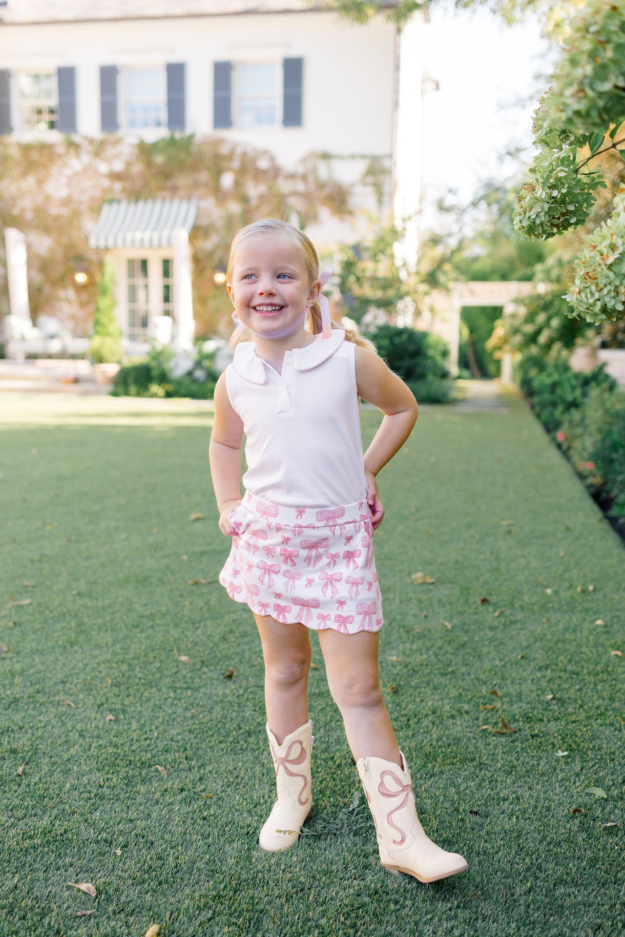 Grosgrain Scallop Skirt