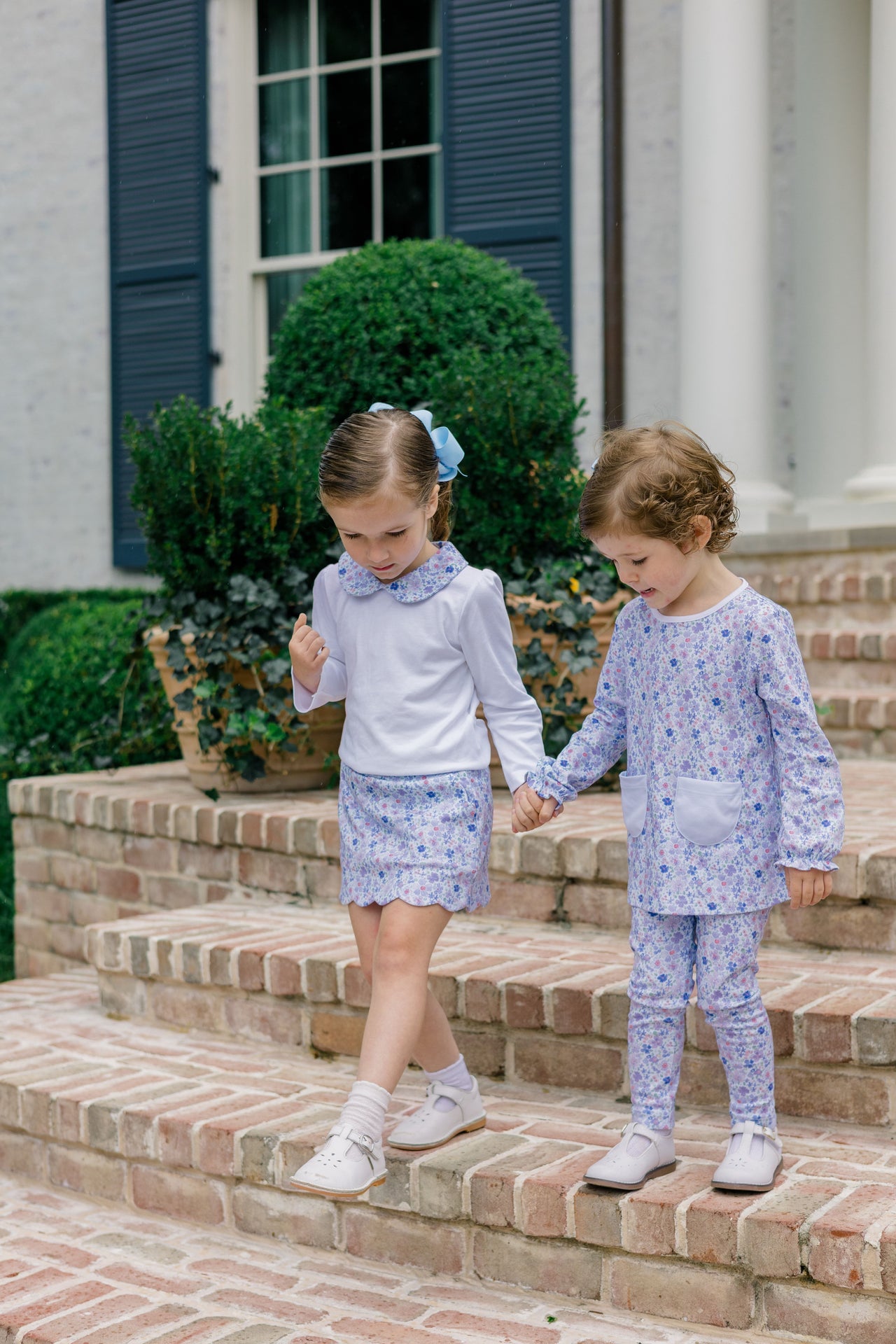 Iris Garden Tunic Set