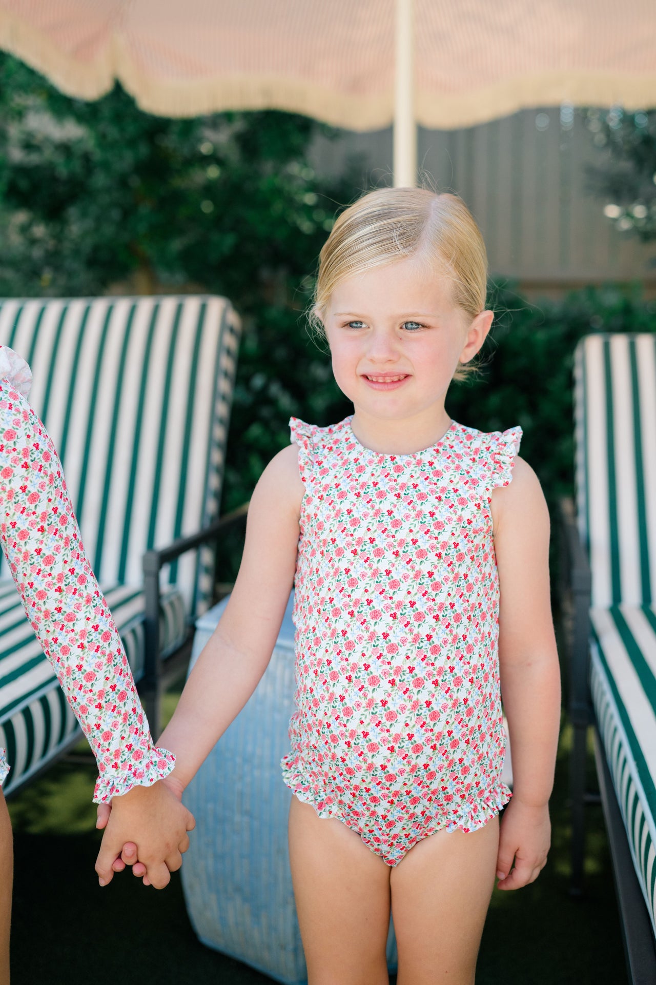 Geranium One Piece Swimsuit