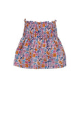 Pansy Floral Smocked Skirt