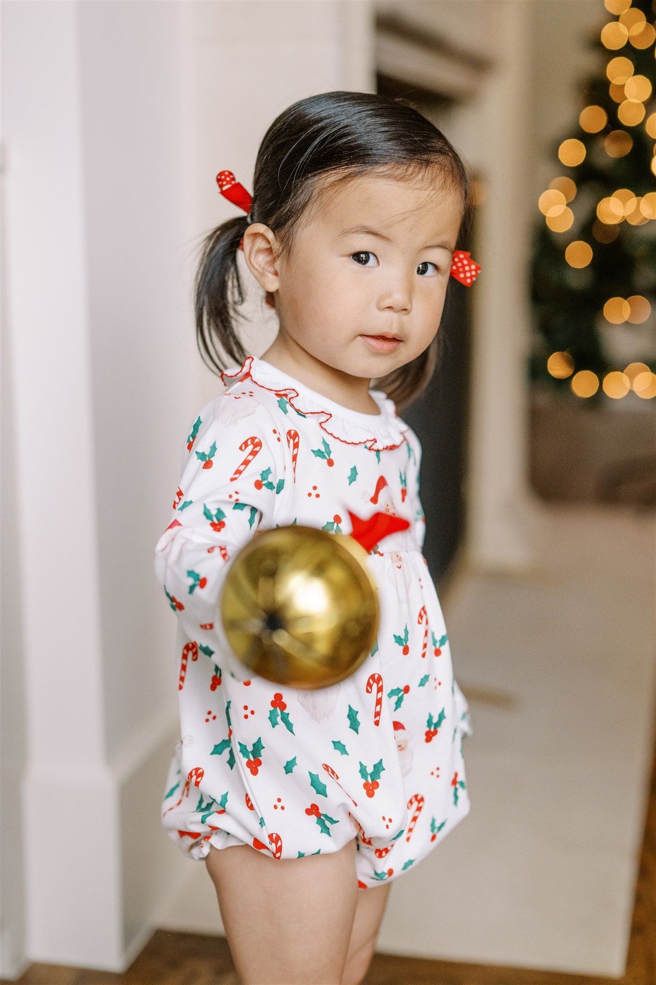 St. Nick Long Sleeve Girl Bubble