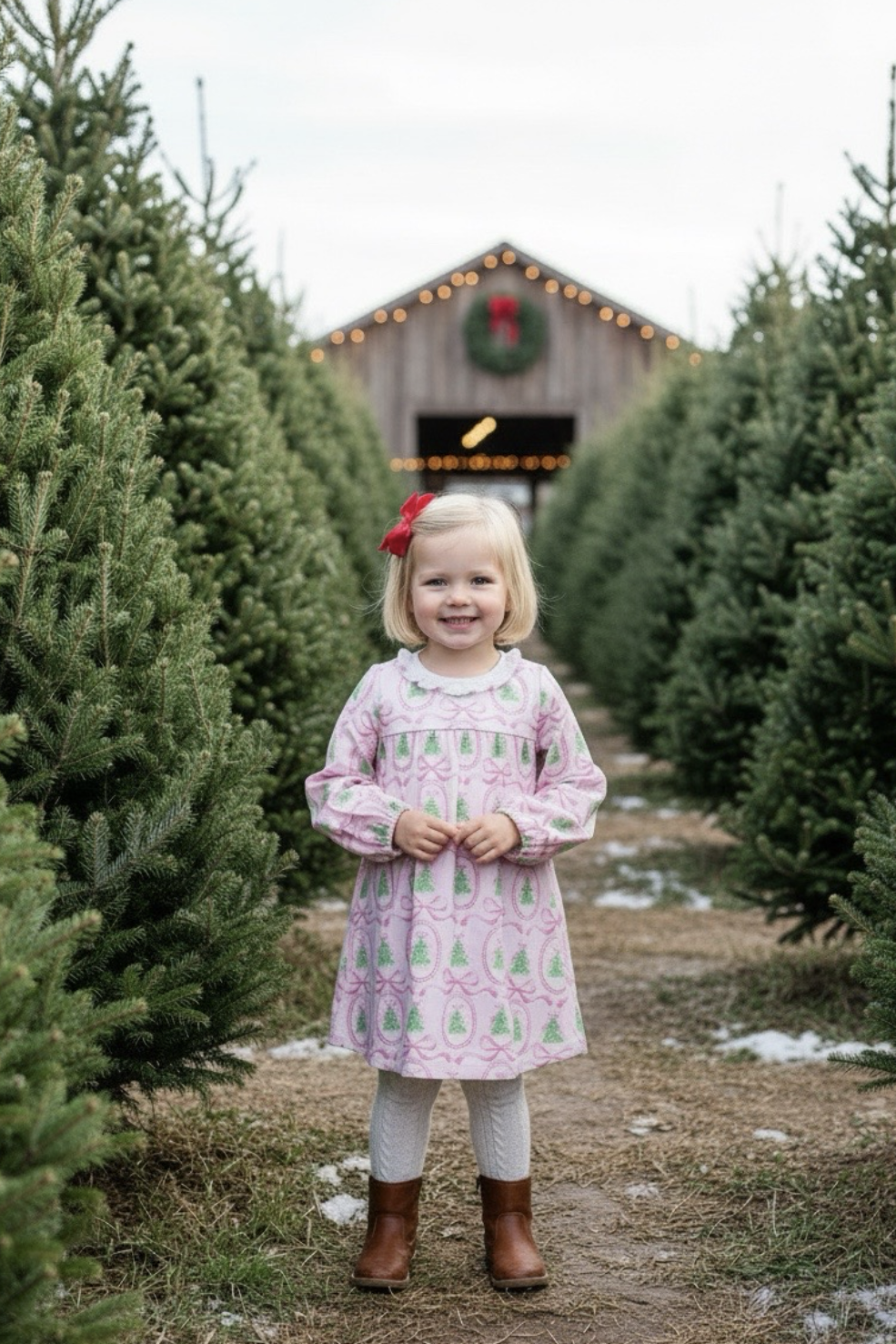 Pink Tannenbaum Dress