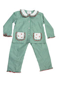 Candy Cane Girl Pant Set