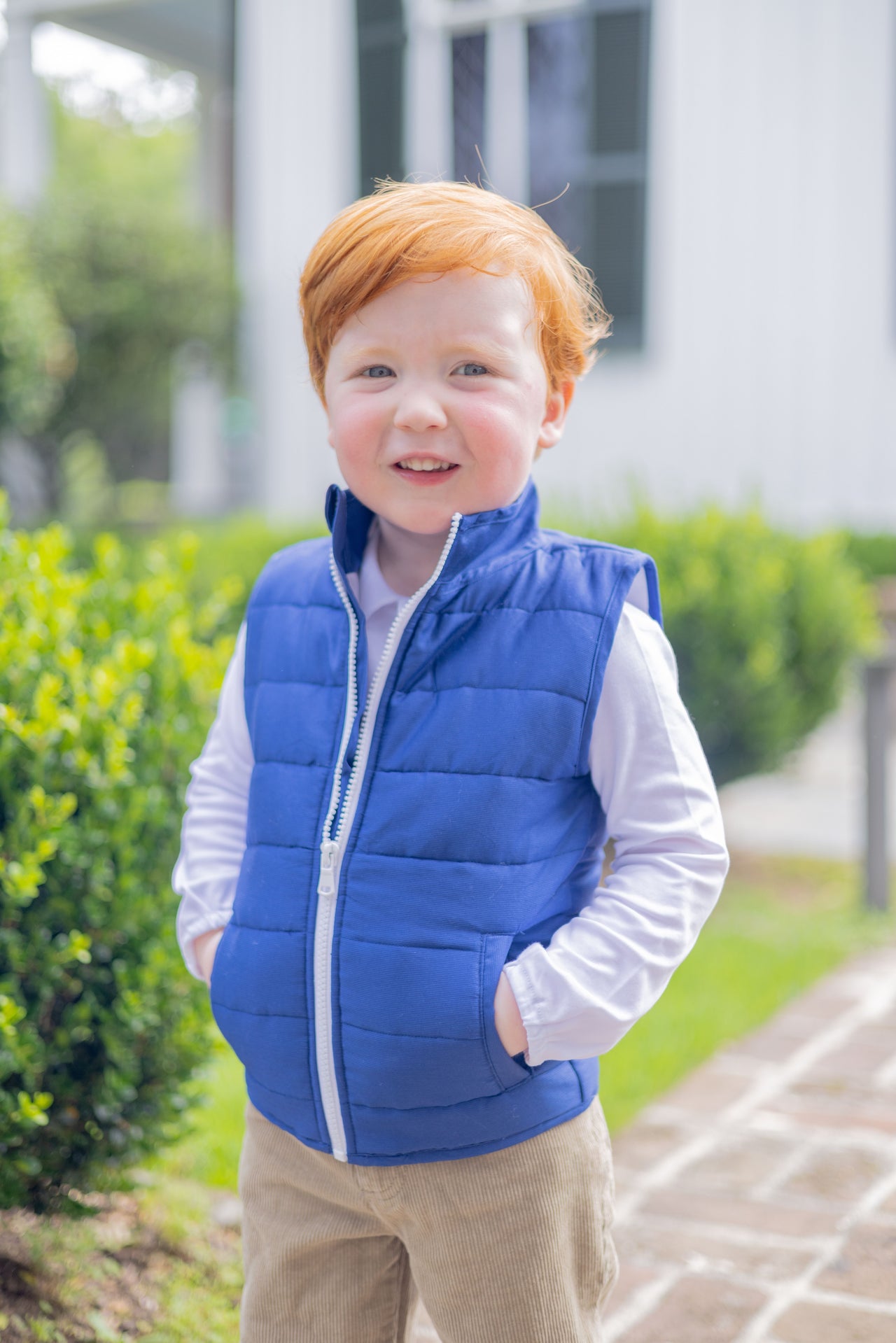 Blue Boy Vest