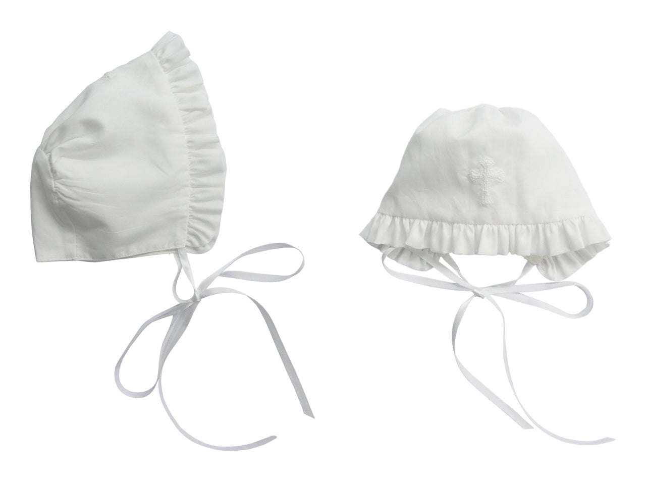 Girl Baptism Bonnet