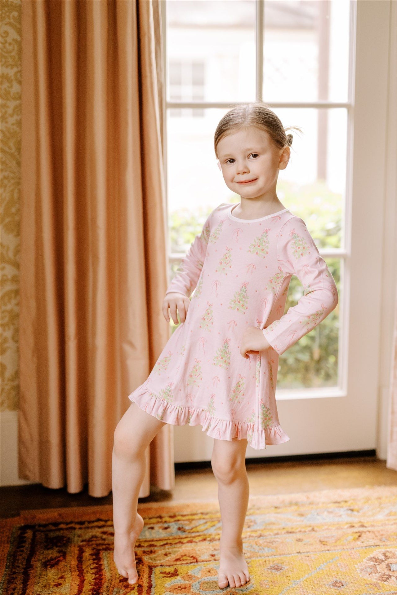 Pink Tinsel Play Dress