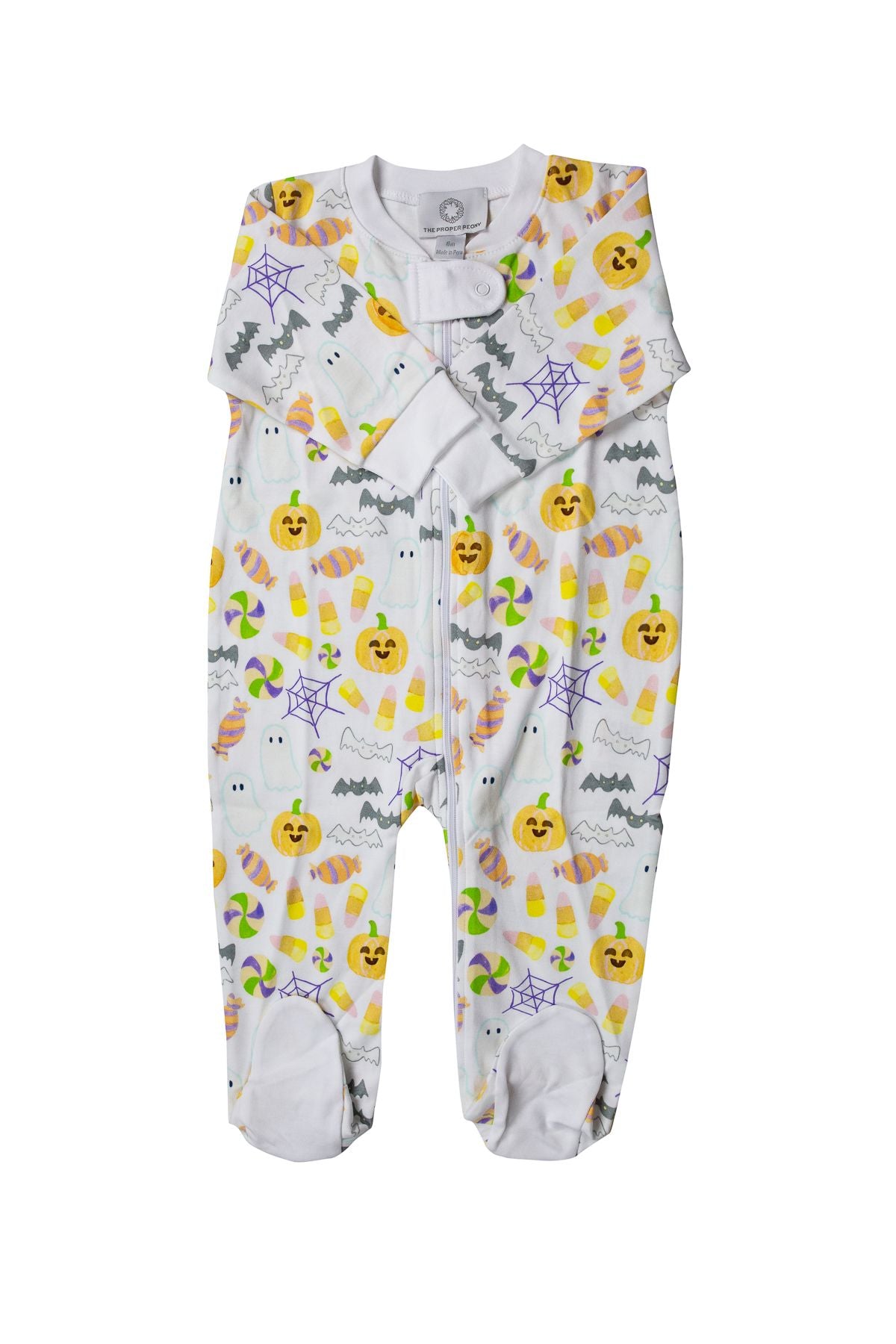 Candy Corn Zipper PJ's (Unisex)