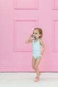 Girl Cross-Back Swimsuit