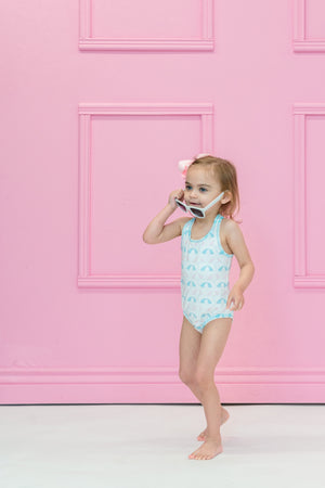 Girl Cross-Back Swimsuit