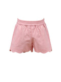 Susie Scallop Shorts - Pink